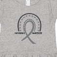 thumbnail image 4 of Inktastic Parkinson's Awareness Ribbon Rainbow Girls Toddler Dress, 4 of 5