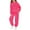 Hot Pink, variant on WOYY Toddler Girls Athletic -Lined Hoodie Jogger Pants Set Tracksuit, Sizes 2-3T