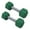 Green, variant on Opvise Silicone Baby Dumbbells – Non-Toxic Toddler Exercise Toys, Colorful Mini Fitness Equipment for Motor Skills Development, Safe Educational Gift for 1-3 Year Olds