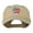 Khaki, variant on Apple American Flag Embroidered Cap - Red OSFM