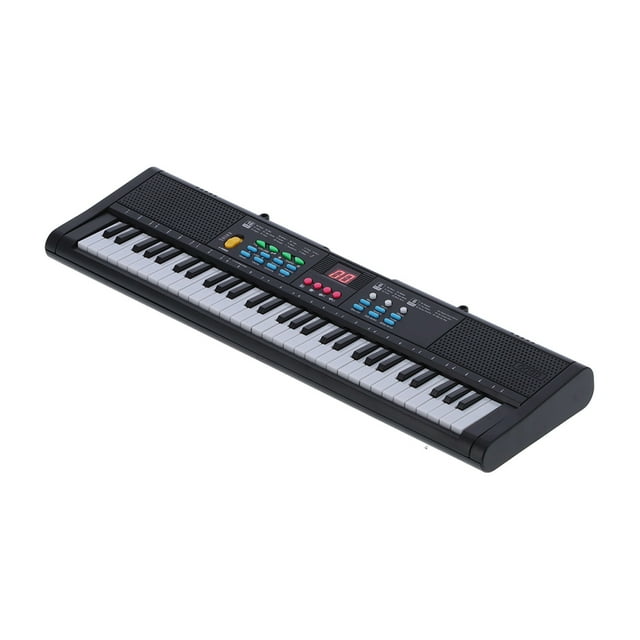 Keyboard Piano Instrument, Keyboard Piano 61 Keys Keyboard Piano Instrument USB Microphone Electronic Components For Kids For Studio