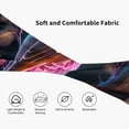 thumbnail image 5 of Lsque Glowing Leaf Bird Pattern Sweatbands Sports Headband for Men & Women - Moisture Wicking Athletic Cotton Terry Cloth Sweatband for Tennis, Basketball, Running, 5 of 9