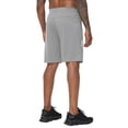 thumbnail image 4 of Men's Running Athletic Shorts with Zipper Pockets Mesh Quick Dry Workout Gym Shorts for Men Tennis Basketball Hiking, 4 of 10