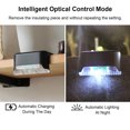 thumbnail image 3 of LED Solar Lamp Solar Lamp Garden Light Path Light Outdoor Lighting Garden Lamp （White Light） - Brown, 3 of 5