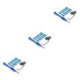 thumbnail image 4 of Ounissouiy 6 piezas de biela piezas de vehículo controladas ajustables realistas con reemplazo de destornillador para WLtoys A979 K929 azul azul 3Conjunto, 4 of 6