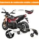 thumbnail image 5 of Costway Moto para Niños con Batería 12 V Luces LED Música MP3 y Ruedas Antideslizantes Hasta 25 kg Rojo 110 x 57 x 71 cm, 5 of 9