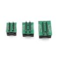 thumbnail image 4 of 3-Piece ABS Test Base Set for Integrated Circuit Testers - SOP16, SOP20, SOP24 Socket Types - Accessory Only, Host Not Included - 150x100x40mm Package, 45g Weight - Transistor/IC Testing Replacement, 4 of 5