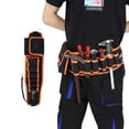 thumbnail image 4 of Organizador De Herramientas, Bolsa De Herramientas Multifunción Resistente Al Desgarro, Para Carpintero Electricista OTVIAP 6 agujeros con bolsillo derecho, 4 of 8
