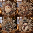 thumbnail image 7 of 12" Christmas Pearl Diamond Painting Suncatcher Kit, DIY Craft Acrylic Snowflake Shape Board with Lace Edge, 3D Mixed-Size Pearl Beads Craft, 7 of 7