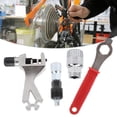 thumbnail image 4 of Compact Bottom Bracket Tool, Bike Repair Tool, 4 PCS 362g Children's Bikes For Mountain Bikes Foldable Bikes Road Bikes Bottom Bracket Black,Bottom Bracket Silver, 4 of 8