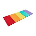 thumbnail image 2 of Lipstore Folding Exercise Mat Exercise Balance Pad with Carry Handles Mat Gymnastics Five Fold Mat, 2 of 8