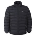 thumbnail image 1 of Trespass - Chaqueta de plumón con cremallera modelo Retreat para hombre (Negro) Trespass UTTP3092_black, 1 of 3