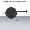 thumbnail image 3 of Front Bumper Trailer Towing Tow Hook Eye Cover Fit For Audi A4 B8 2012-2015, 3 of 10
