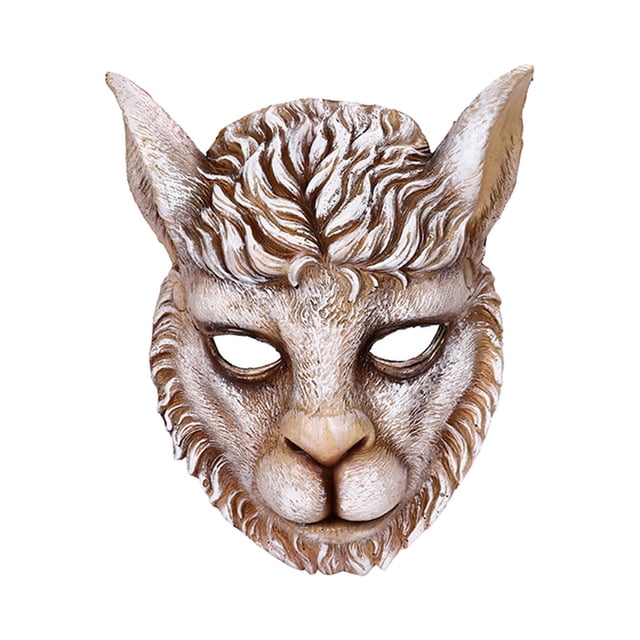 Animal Rétro Visage de Pâques pour Masque Déguisement Spectacles Lion