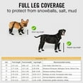 thumbnail image 6 of Dog Suspender Booties, Dog Paw Boot Leggings Anti-Slip, Canada Pooch Dog Shoes Waterproof, Adjustable Suspender Boots for Dogs Winter Snow Rain Hiking Paws Protector, 6 of 10