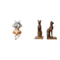 thumbnail image 1 of Escultura de espacial, estatua decorativa, adorno para pastel, figura decorativa para chimenea, centro de mesa y estatuas de gatos, sujetal, 1 of 8