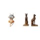 thumbnail image 1 of Escultura de espacial, estatua decorativa, adorno para pastel, figura decorativa para chimenea, centro de mesa y estatuas de gatos, sujetal, 1 of 8