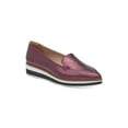 thumbnail image 1 of DKNY Womens Seaport platform Leather Pointed Toe Loafers, 1 of 4