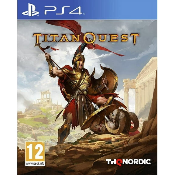 Titan Quest (Old Time Classic Game on PS4) Discover the courage that turns heroes into legends
