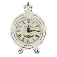 thumbnail image 4 of Simple Life Vintage European Style Table Clock Home Decor White - Style A, 4 of 5