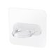 thumbnail image 1 of Gancho de pasta fuerte sin perforaciones para puerta de baño de cocina, gancho para colgar ropa en la parte trasera, gancho para colgar en la pared del baño sin costuras, gancho individual, 1 of 2
