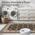 thumbnail image 5 of ODIKA 6'x9' Machine Washable Non-Slip Area Rug, Vintage Abstract Modern High Traffic Rug, Black, 46381, 5 of 5