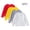 Multicolor C, variant on Zpanxa Kids 4 Pack Basic Crew Neck Long Sleeve T Shirts Bright Color Solid Everyday Top Unisex Multicolor 10 Years
