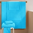 thumbnail image 3 of GLAMBURG Ultra Soft 6 Pack Cotton Towel Set, Contains 2 Bath Towels 28x55 inch, 2 Hand Towels 16x24 inch & 2 Wash Coths 12x12 inch, Ideal for Everyday use, Compact & Lightweight - Turquoise Blue, 3 of 5