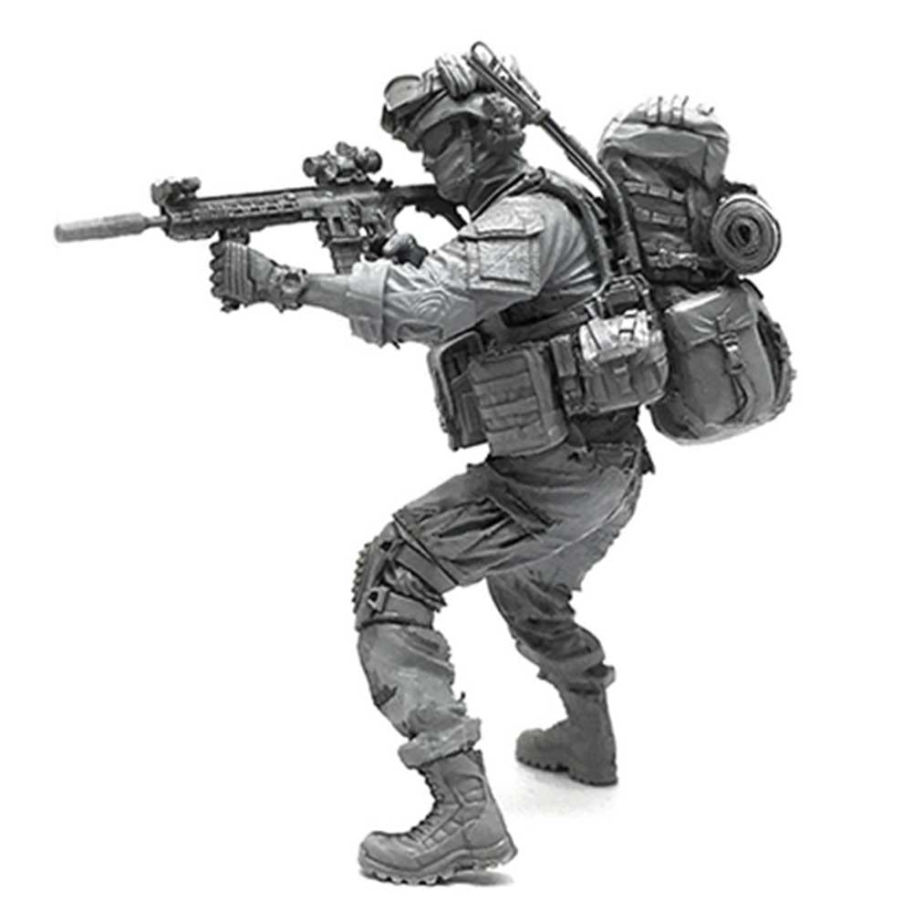 AH-07 Army Special Forces Individual Soldier Resin Model Military Figures 1/35 