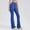 Blue/B, variant on Kbndieu Black Yoga Pants Women Wide Leg Solid Color High Waist Workout Flare Leggings Work Dress Pants for Women Tummy Control