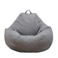 thumbnail image 1 of Housse de Fauteuil Poire en Velours pour Intérieur (Sans Remplissage), 1 of 7