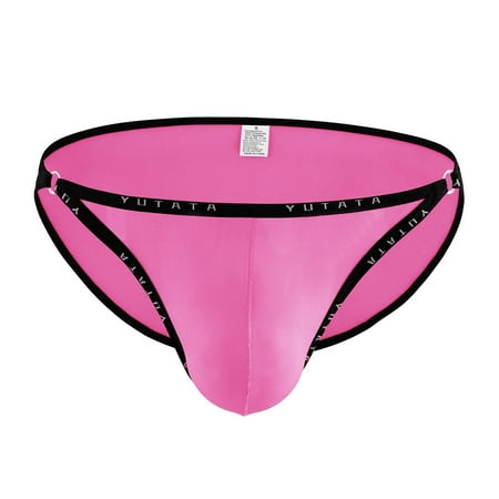 

Qepwscx Ultra Thin Ice Silk Sexy Narrow Side Low Waist Men s Briefs Hip Wrap Men s Underwear