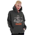 thumbnail image 3 of This Girl Digs Bacon Funny Meat Lover Hoodie Sweatshirt Women Brisco Brands 2X, 3 of 6
