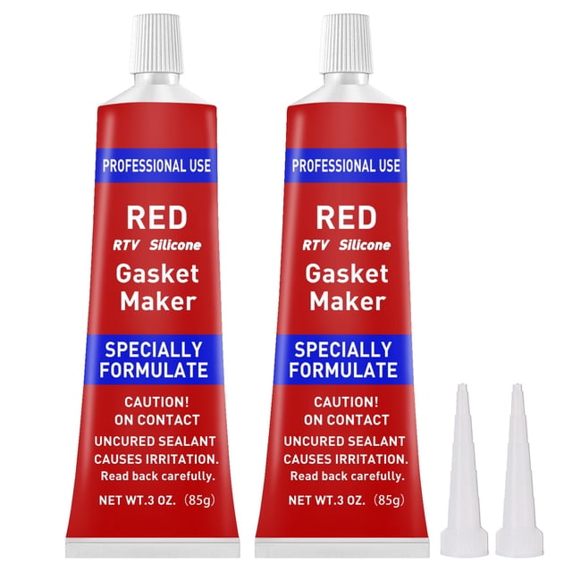 Fabricador de juntas de silicona RTV 1DFAUL rojo 170 g, alta temperatura