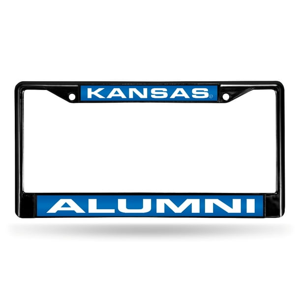 Rico Kansas KU Jayhawks Alumni NCAA Black Metal Laser Cut License