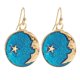 thumbnail image 1 of Pendientes Colgantes Jinwen Moon Star Dangle Earring de Dibujos Animados, 1 of 8