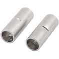 thumbnail image 2 of Top-Grade Crimp Ferrule, Replacement Crimp Ferrules For Rg-58 Size Coax, Metal Core Provides Maximum Conductivity, Silver, 110 Pieces, 2 of 2
