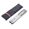 thumbnail image 1 of Soporte de soporte para computadora portátil de aleación de aluminio Soporte de soporte universal ajustable de enfriamiento, gris S, con bolsa de fieltro S Scienceny EL2749-01B, 1 of 2