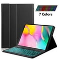 thumbnail image 3 of Methold Tab S5e 10.5 pulgadas SM-T720 SM-T725 Tablet Bluetooth Teclado retroiluminado con funda de cuero con diseño de mijo (alemán) - Computadoras de tableta, 3 of 6