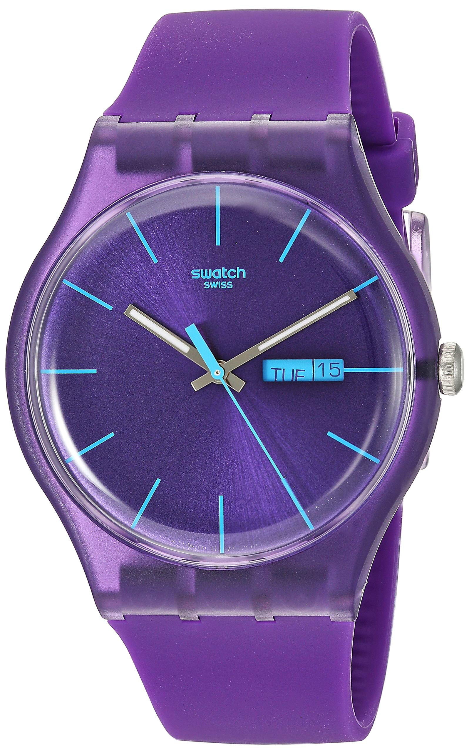 Swatch Purple Rebel Watch SUOV702