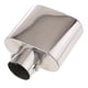 thumbnail image 5 of Silenciador material acero inoxidable Punta de tubo Tubo de garganta  - Plata Yotijar tubo de silenciador, 5 of 6