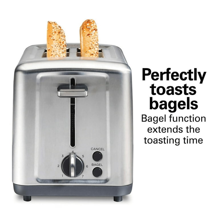 アメリカントースト　Hamilton Beach Amazon.com: Hamilton Beach 2 Slice Toaster with Extra-Wide