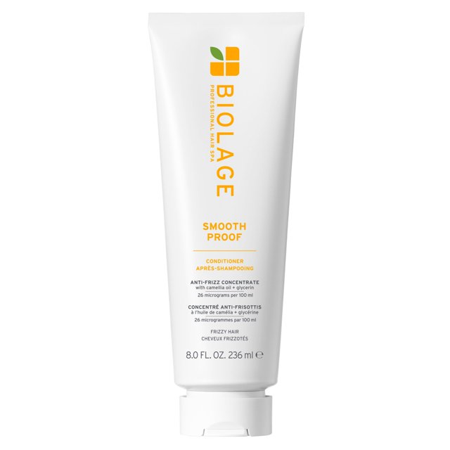Acondicionador Biolage Smooth Proof, nutre y encrespado para cabello encrespado, 240 ml
