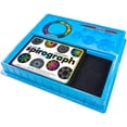 thumbnail image 2 of Spirograph Craft Activity Drawing Kit Scratch & Shimmer Create Colorful Paper Art with Glitter, 2 of 4