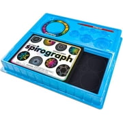 Spirograph Craft Activity Drawing Kit Scratch & Shimmer Create Colorful Paper Art with Glitter