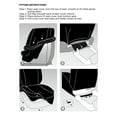 thumbnail image 7 of Auto Drive 2 Piece Starla High Back Seat Covers Jacquard Polyester Tan, Universal Fit, AD081703TAN, 7 of 7