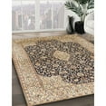 thumbnail image 2 of Ahgly Company Indoor Rectangle Traditional Reddish Brown Medallion Area Rugs, 4' x 6', 2 of 6