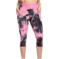 thumbnail image 2 of LoyisViDion Woman Pants Women Workout Leggings Fitness Pants Sports Running Pocket Yoga Athletic Pants Hot Pink S, 2 of 7