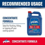 PEAK Universal Concentrate Antifreeze + Coolant for All Vehicles, 1 gal