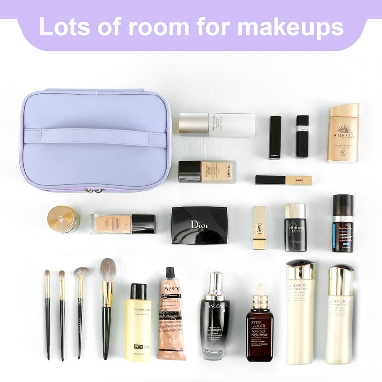 Makeup Bag Travel Cosmetic Bags for Women Girls Zipper Pouch